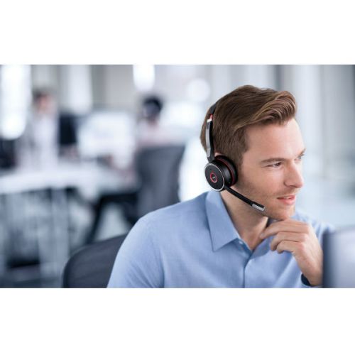 Jabra Evolve 75 SE UC Auriculares Inalámbricos con Micrófono + Base de  Carga