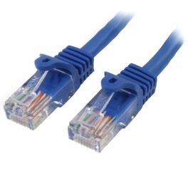 Cavo di rete CAT 5e - Cavo Patch Ethernet RJ45 UTP Blu da 3m antigroviglio