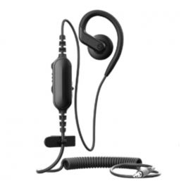 Motorola TLK25 G-Shape Earpiece with PTT (Long Wire)