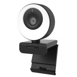 Clyever Webcam HD con aro de luz