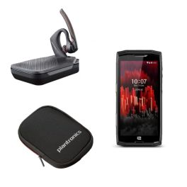 Pack Plantronics Voyager 5200 UC - V2 + Estuche+Crosscall Core-M5 -64 GB