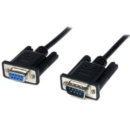 Cavo seriale null modem DB9 RS232 nero 2 m - F/M