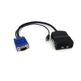 Sdoppiatore video VGA a 2 porte con audio – Alimentato via USB