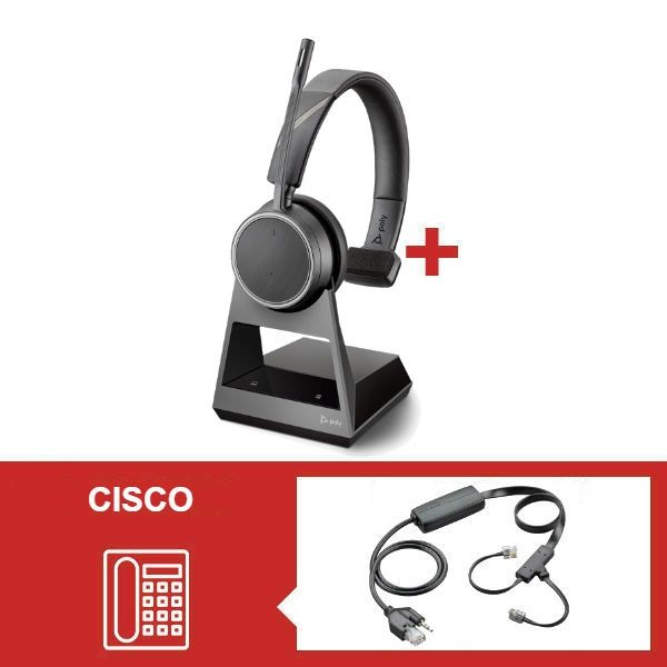 Plantronics CS540 con descolgador Cisco - Auricular inalámbrico Plantronics