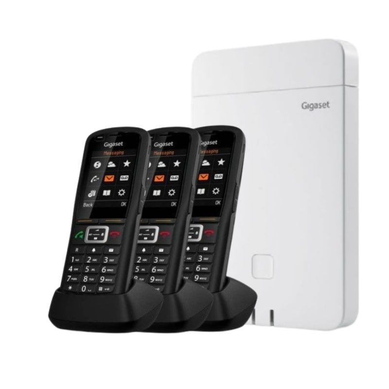 Gigaset N670IP Pro + 3 Gigaset R700H Pro