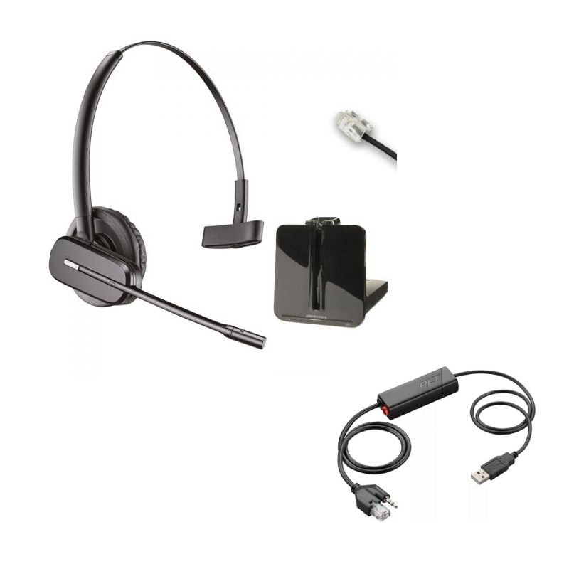 Cómo conectar un auricular Plantronic C565 con un teléfono Panasonic 