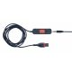 Cleyver cable jack 3,5 hembra a USB-A macho