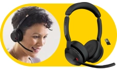 Jabra Evolve2 55 MS Estéreo Link 380 USB-A