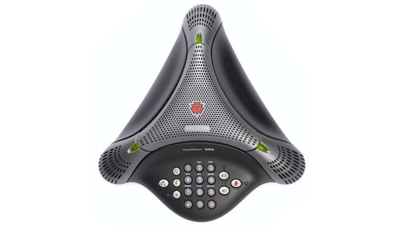 Polycom VoiceStation 300 es un sistema de audioconferencia de voz diseñado para oficinas