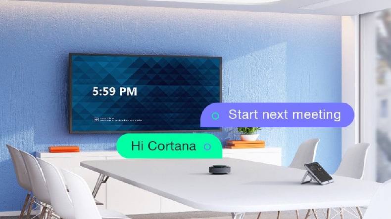 Yealink MSpeech perfecto para conferencias equipada con asistente de voz Cortana